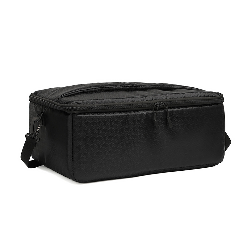 DSLR és tükröző nélküli kamerákhoz való kamera táska – vízálló, ultrakönnyű, kopásálló, ütésálló, bővíthető kapacitás; poliészter; váll-táskastílus; velúr bélés