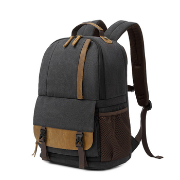 CAREELL C3088 Rucsac din pânză pentru cameră SLR, respirabil, impermeabil, rezistent la uzură, anti-efracție și reducere a greutății; pentru echipament Canon/Nikon/Sony; căptușeală din poliester