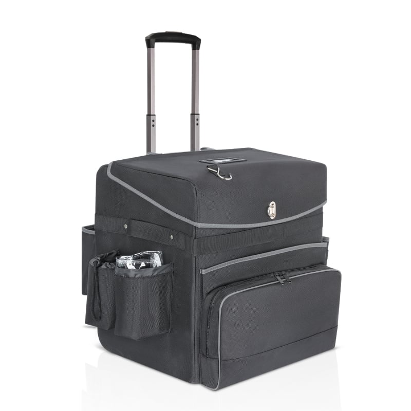 Gördíthető kameratáska – Nagy kapacitású, multifunkcionális kültéri használatra, külön tároló résszel (Anyag: Oxford vászon; Súly: 5,701 kg; Zárható: Igen; Univerzális kompatibilitás; Belső bélés: Poliészter)