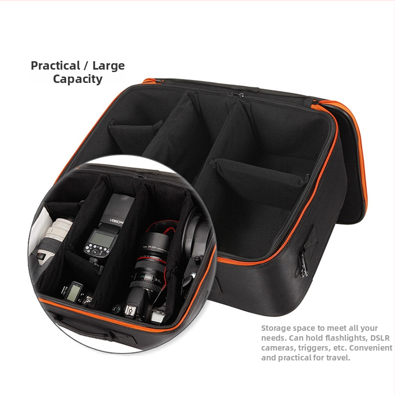 Taška na fotoaparát – Oxford látka, vodotesná a odolná, podšívka z nylonu, ručný štýl