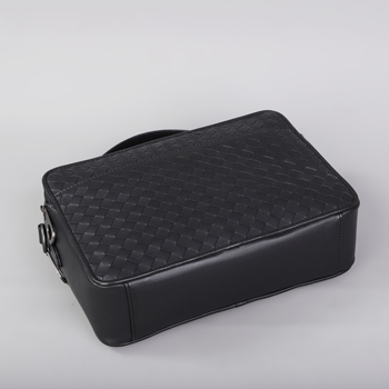 Muška torba od prave kože, ručno tkan detalj, crossbody torba za rame i za fotoaparat