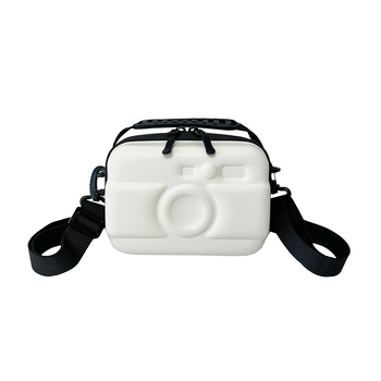 Muška crossbody torba u stilu kamere, lagana i kompaktna, PU materijal, prošireni kapacitet, poliester podstava, casual upotreba