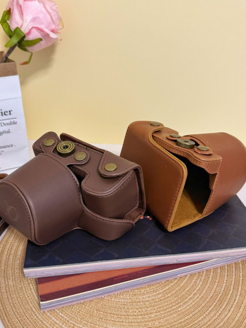 Geantă de umăr pentru camere fără oglindă, piele PU, ultra-ușoară, unisex