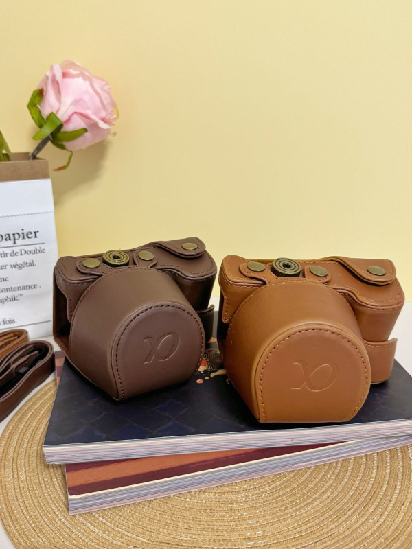 Geantă de umăr pentru camere fără oglindă, piele PU, ultra-ușoară, unisex