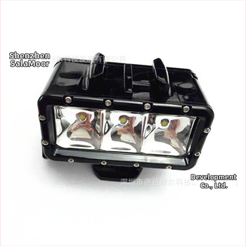 Víz alatti töltőfény akciókamerákhoz, EVA anyagú, 28 g, kompatibilis GoPro HERO 7/6/5