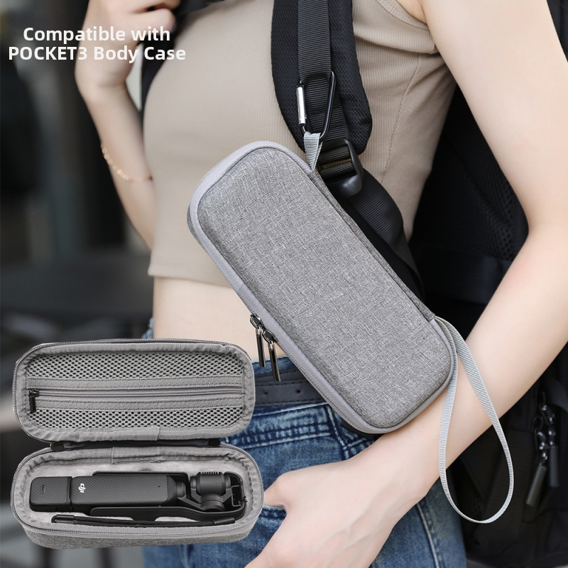 BKANO EVA tvrdý obal na kameru pre DJI Pocket3 gimbal, prenosná clutch taška