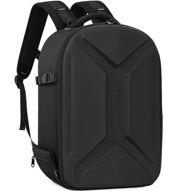 Torba za fotoaparat DSLR/SLR, poliester, prozračna i vodootporna, spremište za objektiv i kameru, zakrivljene naramenice