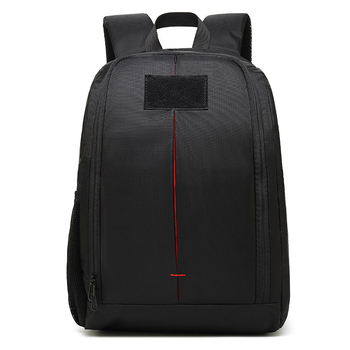 INDEPMAN DSLR kamera batoh - nylon, vodotesný, odolný voči opotrebeniu, priedušný, sametová výstelka, kompatibilný s modelmi 10D–450