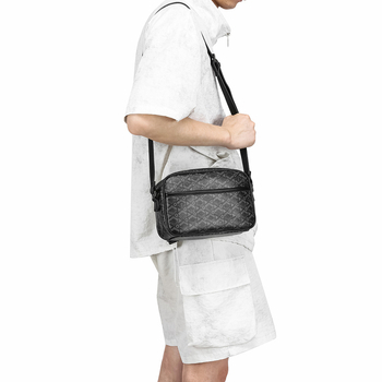 Muška crossbody torbica s geometrijskim uzorkom, PVC materijal, brend Tislanqi, gradski stil (Brend: Tislanqi; Materijal: PVC; Uzorak: Geometrijski; Stil: Gradski; Sezona: Proljeće 2025)