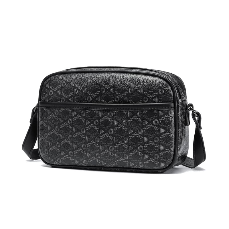 Muška crossbody torbica s geometrijskim uzorkom, PVC materijal, brend Tislanqi, gradski stil (Brend: Tislanqi; Materijal: PVC; Uzorak: Geometrijski; Stil: Gradski; Sezona: Proljeće 2025)
