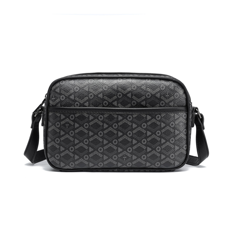 Muška crossbody torbica s geometrijskim uzorkom, PVC materijal, brend Tislanqi, gradski stil (Brend: Tislanqi; Materijal: PVC; Uzorak: Geometrijski; Stil: Gradski; Sezona: Proljeće 2025)