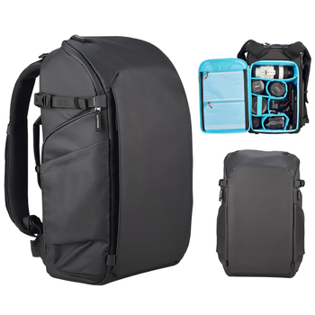 Fantapack SLR fényképezőgép táska, vízálló hátizsák drón állvány tárolására, nagy kapacitás, uniszex
