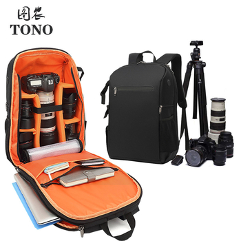 TONO 5080-1 rucsac pentru camere DSLR și mirrorless, nailon; respirabil, impermeabil, rezistent la uzură, anti-furt; Tip: geantă DSLR; Stil: rucsac