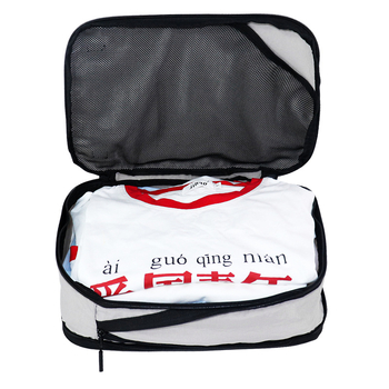 Taška na kameru s teleskopicky rozšíriteľným vnútrom, modulárne priehradky, ochranné uloženie pre svetlá, Oxford látka