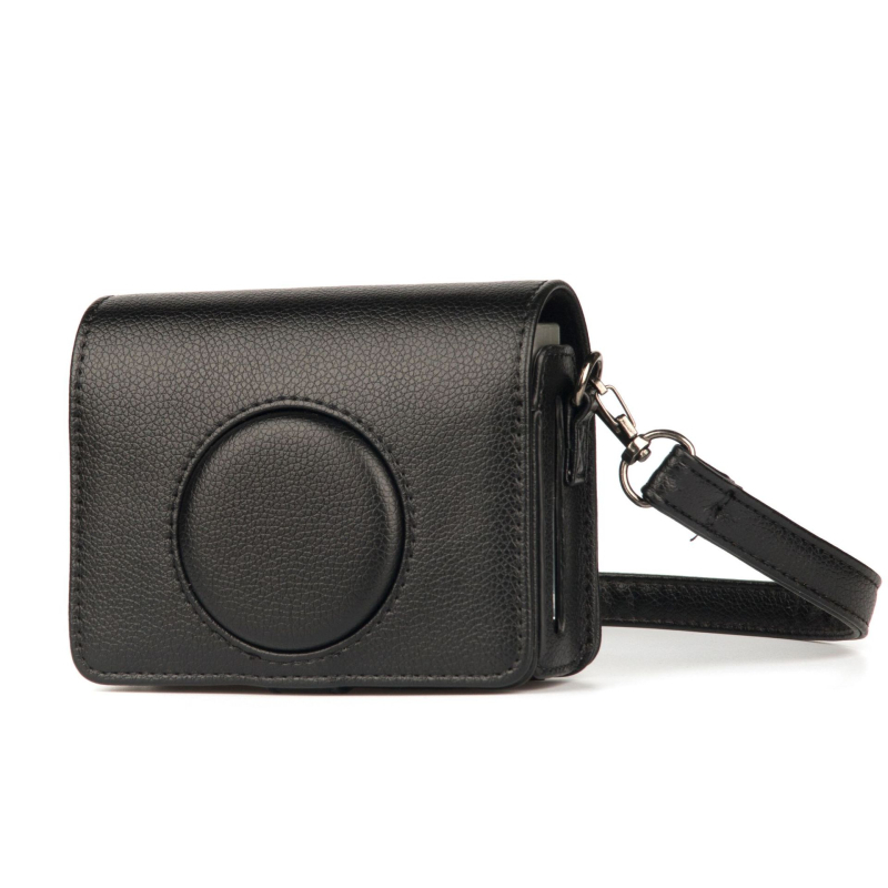Geantă pentru cameră Fuji Polaroid mini evo, piele PU, crossbody, impermeabilă, anti-furt