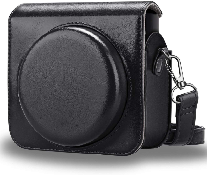 Geantă pentru cameră Instax Square SQ6 – piele PU, impermeabilă, anti-furt, cu curea crossbody, compatibilă cu SQ6