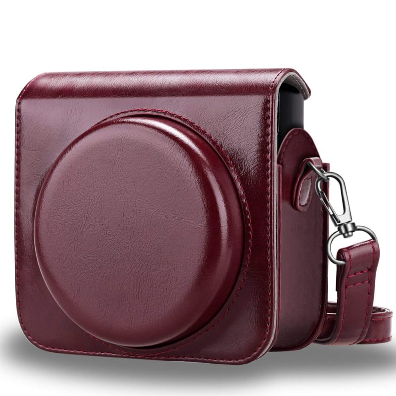 Geantă pentru cameră Instax Square SQ6 – piele PU, impermeabilă, anti-furt, cu curea crossbody, compatibilă cu SQ6