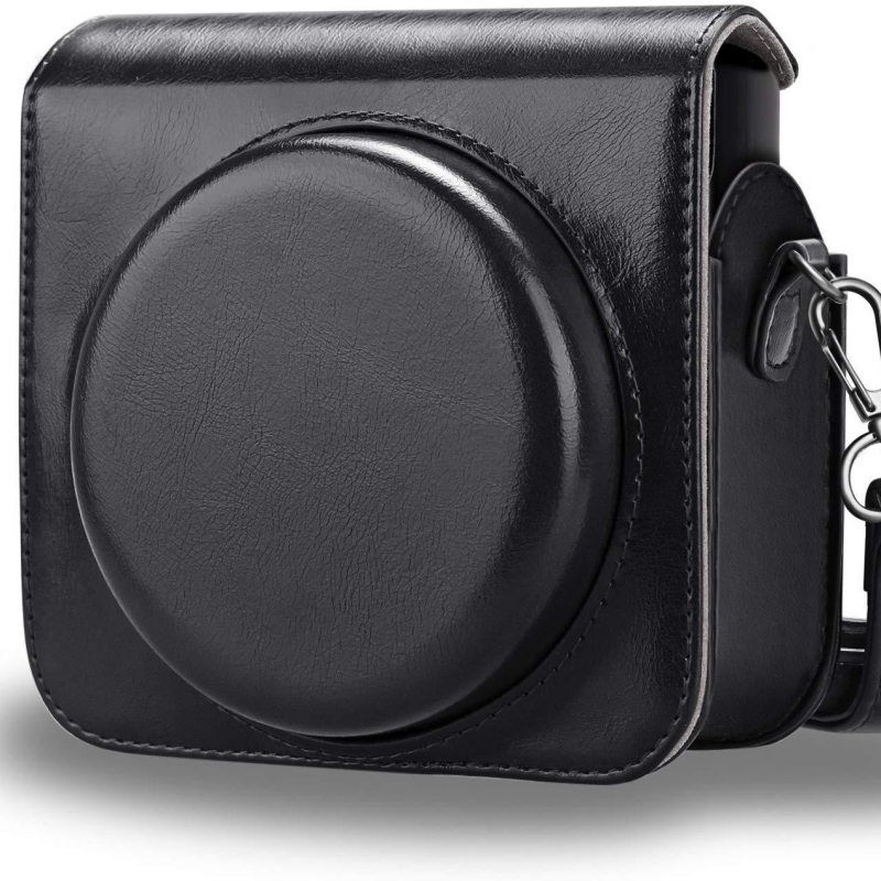Geantă pentru cameră Instax Square SQ6 – piele PU, impermeabilă, anti-furt, cu curea crossbody, compatibilă cu SQ6