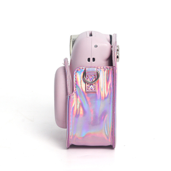 PU nahast crossbody kaamera kott Fujifilm Instax Mini 12 jaoks – mahub Instax Mini 12, PU nahk vooder, kaal 126 g