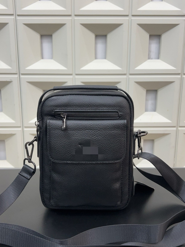 Muška crossbody torba od kože prvog sloja, poslovni elit stil, otporna na habanje i zaštitu od krađe, Interstellar Forest