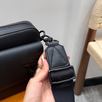 Muška crossbody torba od prave kože, koža prvog sloja, stil rekreacijskog putovanja, proširenje i smanjenje opterećenja