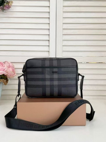 Muška torba preko ramena za fotoaparat, platnena, vodootporna, prugast uzorak, unutarnja podstava od platna (unisex stil, platno, vodootpornost, prugasti uzorak, podstava od platna)