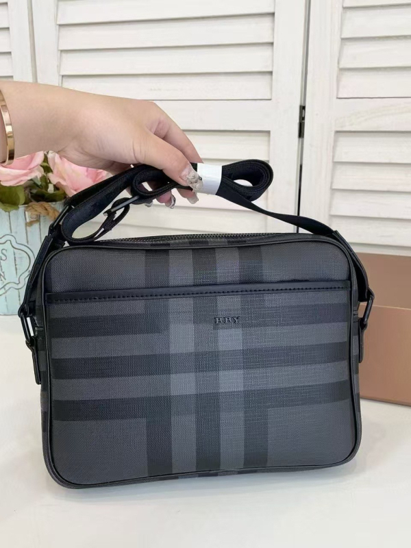 Muška torba preko ramena za fotoaparat, platnena, vodootporna, prugast uzorak, unutarnja podstava od platna (unisex stil, platno, vodootpornost, prugasti uzorak, podstava od platna)