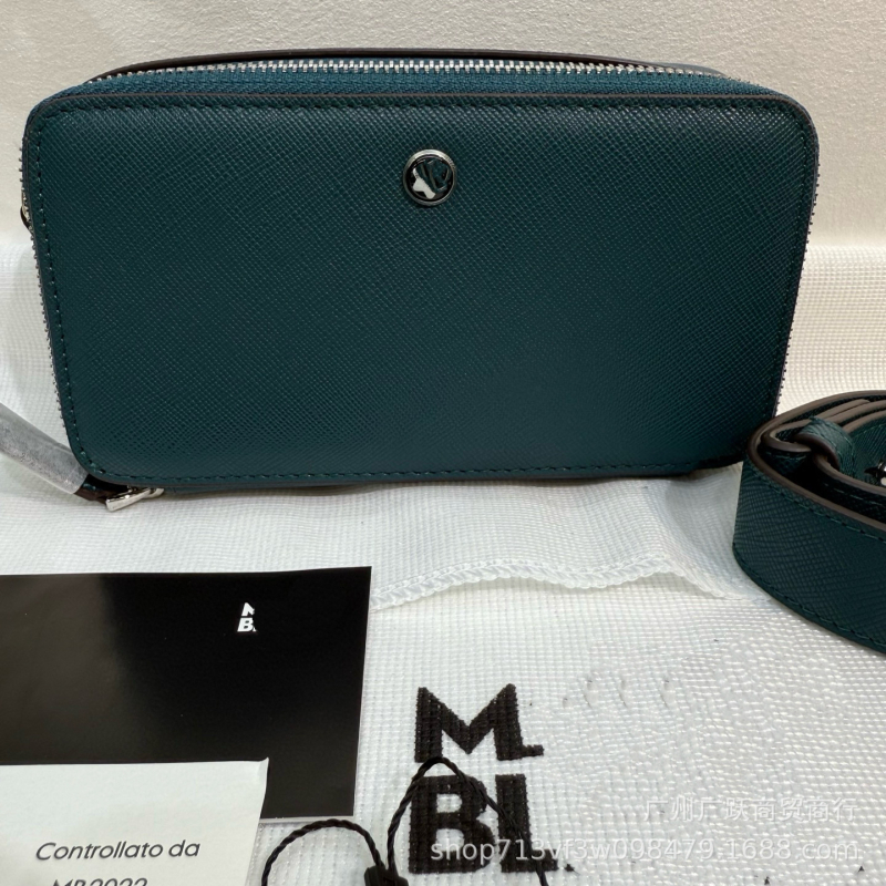 Muška kožna crossbody torba s gradskim minimalističkim stilom, koža prvog sloja i podstava od najlona