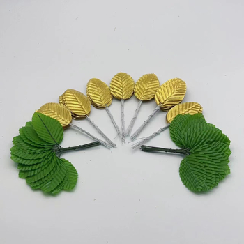 Frunze artificiale din mătase cu tulpină de trandafir pentru decor de nuntă, evenimente în aer liber, recuzită pentru fotografie și decor de casă