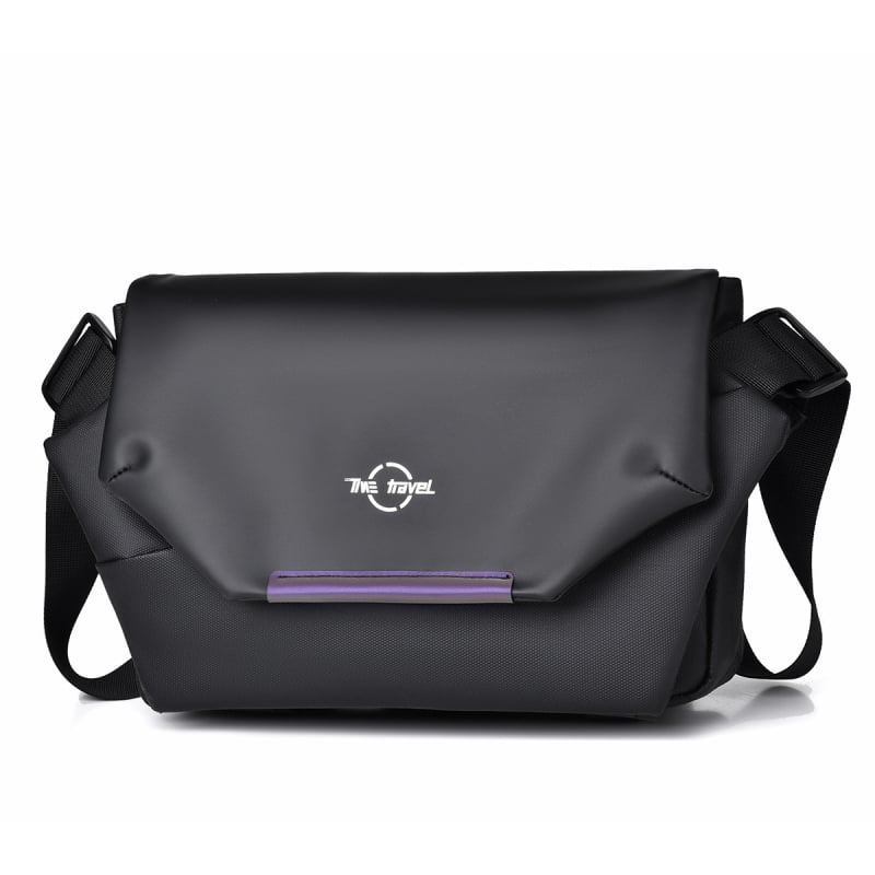 Muška crossbody torba: vodootporna, proširiva, džep za kameru