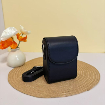 Geantă de cameră impermeabilă, portabilă, din PU, cu curea, universală pentru Canon, Sony, Ricoh și Panasonic