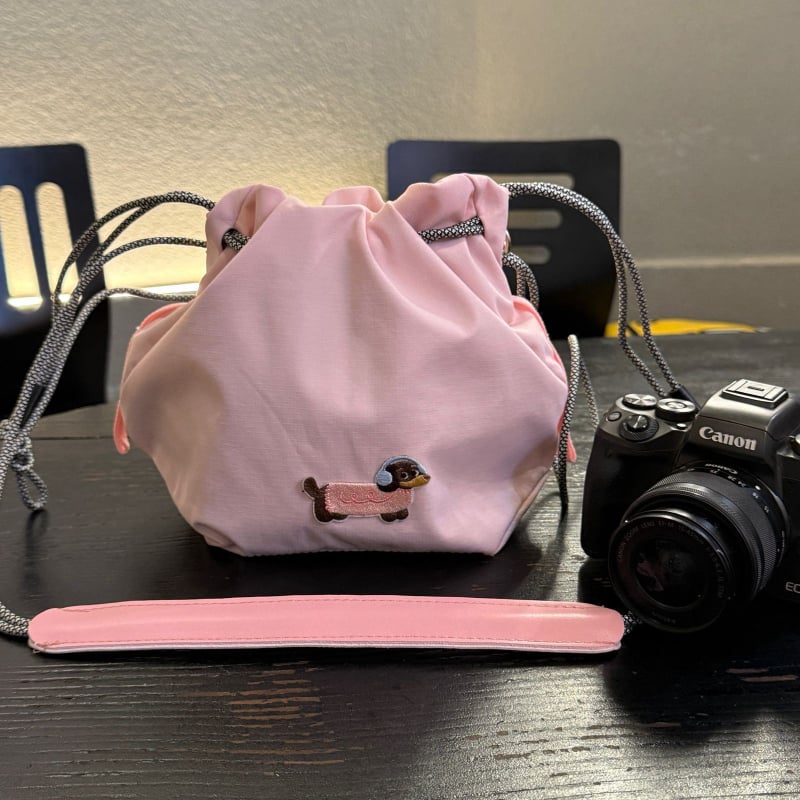 Canon-kompatibilis kameratáska, vízálló, ütésálló, PU-anyag