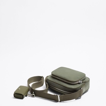 Geantă crossbody pentru bărbați — nylon, stil urban simplu, vara 2024, utilizare zilnică