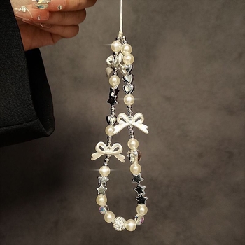 Lanyard pentru telefon din PVC — Material PVC, șnur PVC, cataramă din plastic, personalizare disponibilă.