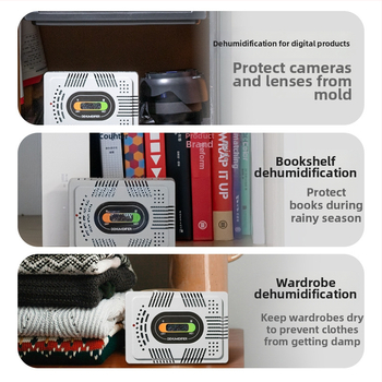 Carte electronică de absorbție a umezelii — ABS ignifug, 320 g, pentru cutii etanșe, dulapuri, biblioteci și instrumente de precizie (lansată în 2024)