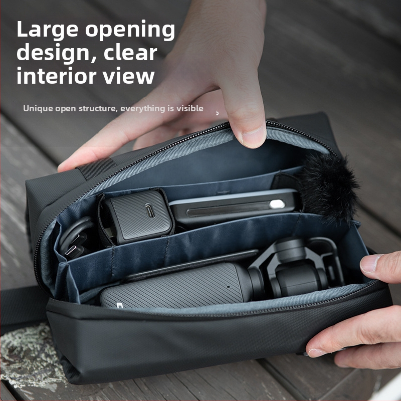 Ambitful Zhijie Zoom p1 fotograafia kott, mitmekülgne hoiuko DJI tarvikute jaoks, 900D polüestri Oxford kangas, PU vooder, kaal 170 g, universaalne kasutus