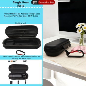 DJI Pocket 3 pārnēsājamais maciņš – pārnēsājams, ūdensizturīgs un kritieniem izturīgs, šūts konstrukcija, logotipa drukāšana un pielāgošana