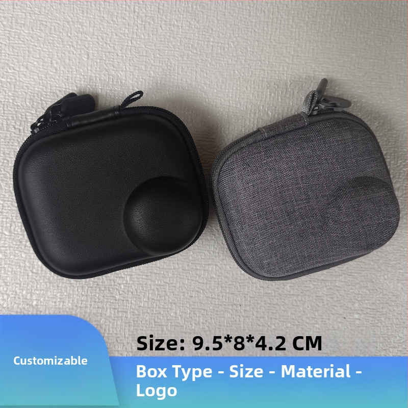 DJI Osmo Nano Thumb kameru uzglabāšanas soma – karstā presēšana un šūšana; svars 35 g; logotipa druka pieejama; pielāgošana pieejama; ūdensizturīgs kameru iepakojums