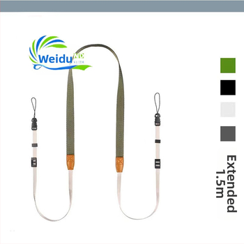 Mitmekülgne kits kaamera õlarihm – reguleeritav pikkus, polüester, sobib Sony/Nikon/Canon ja peegelkaameratega, mudel 750d