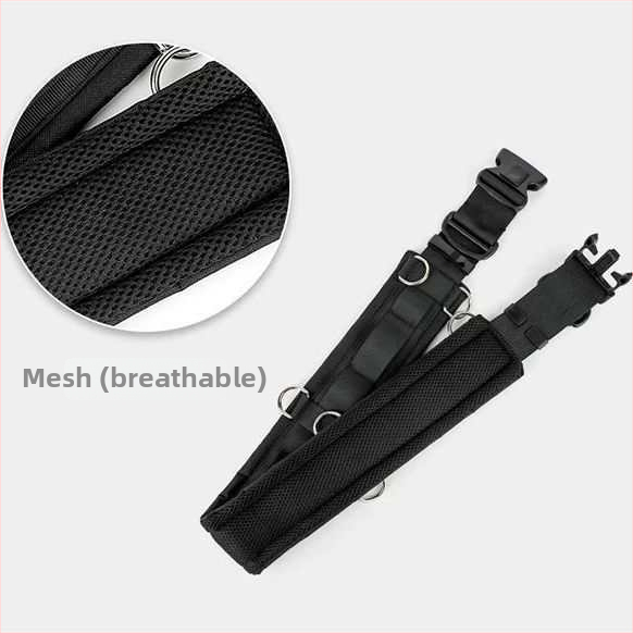 Mitmefunktsionaalne kaamera vöö reguleeritava pikkusega ja ühel klipil | Materjal: Oxford kangas, nailon | Bränd: Jinjun | Mudel: Multifunctional camera belt