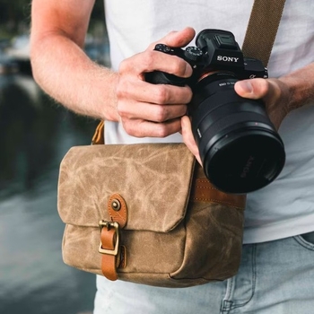 Vodootporna platnena torba za bezzrcalnu kameru, crossbody, model K67, kompatibilna sa Sony