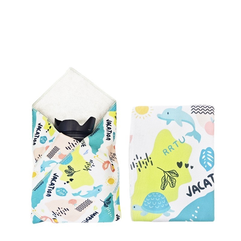 Geantă cosmetică Yias, formă pătrată, model 0001, 100% fibră de poliester, multifuncțională, pentru călătorii