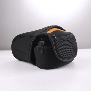 Caseră de protecție pentru aparat foto cu căptușeală pentru Canon R5D4, 90D DSLR, Nikon Z6, Sony A7M3 — bumbac compozit; impermeabil, respirabil, rezistent la uzură; deschidere cu Velcro; mâner moale; geantă cu capac; stil retro