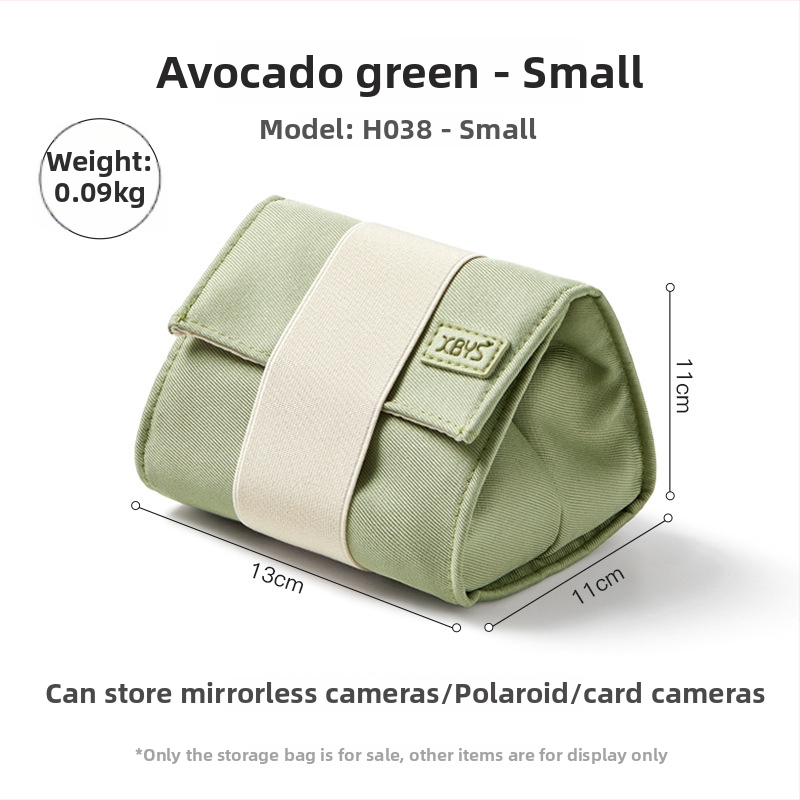 Geantă interioară pentru cameră fără oglindă, material 420D twill, stil clutch, urbană simplitate, primăvara 2025, unisex.