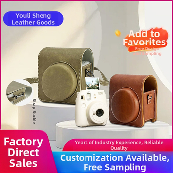 PU bőr vállkamera táska a Clapper Mini 99-hez - védőtok, kompatibil Mini 99-vel, 135 g