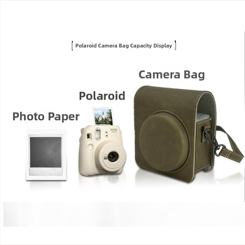 PU bőr vállkamera táska a Clapper Mini 99-hez - védőtok, kompatibil Mini 99-vel, 135 g