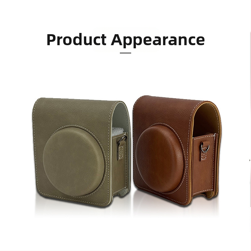 PU naha õlakott Clapper Mini 99 kaamera jaoks - kaitsekott, sobib Mini 99, 135 g