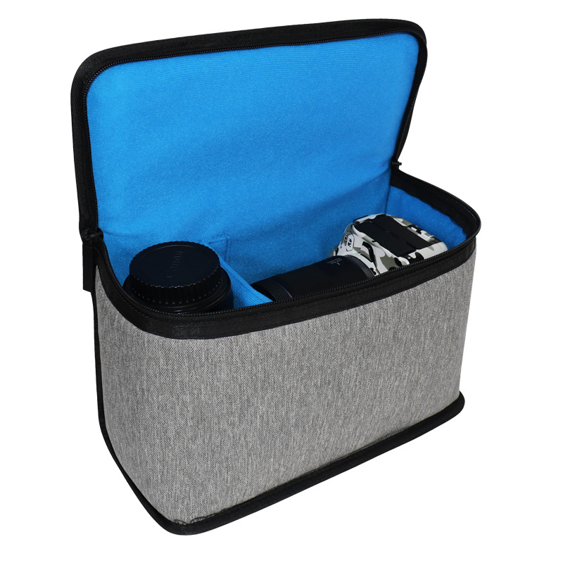 Geantă DSLR pentru cameră – Material Oxford, impermeabilă, rezistentă la uzură și șocuri, curea cu pernă de aer, căptușeală din bumbac perlă și nailon