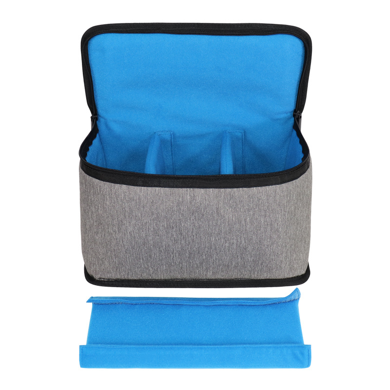 Geantă DSLR pentru cameră – Material Oxford, impermeabilă, rezistentă la uzură și șocuri, curea cu pernă de aer, căptușeală din bumbac perlă și nailon