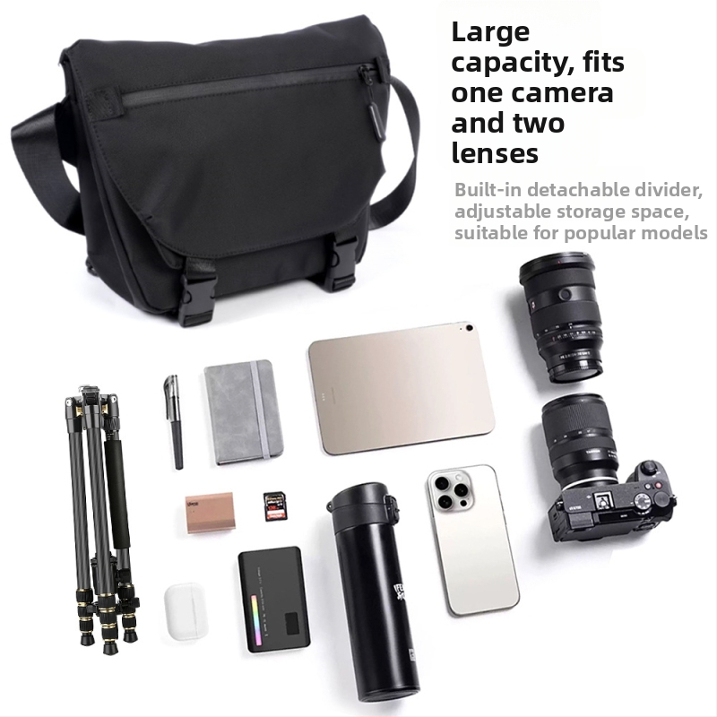 Taška na fotoaparát — kompaktná a prenosná (Značka: Tuoxing; Typ: Taška na fotoaparát; Model: Camera bag; Spracovanie: OEM; Zásoba: Ready stock)